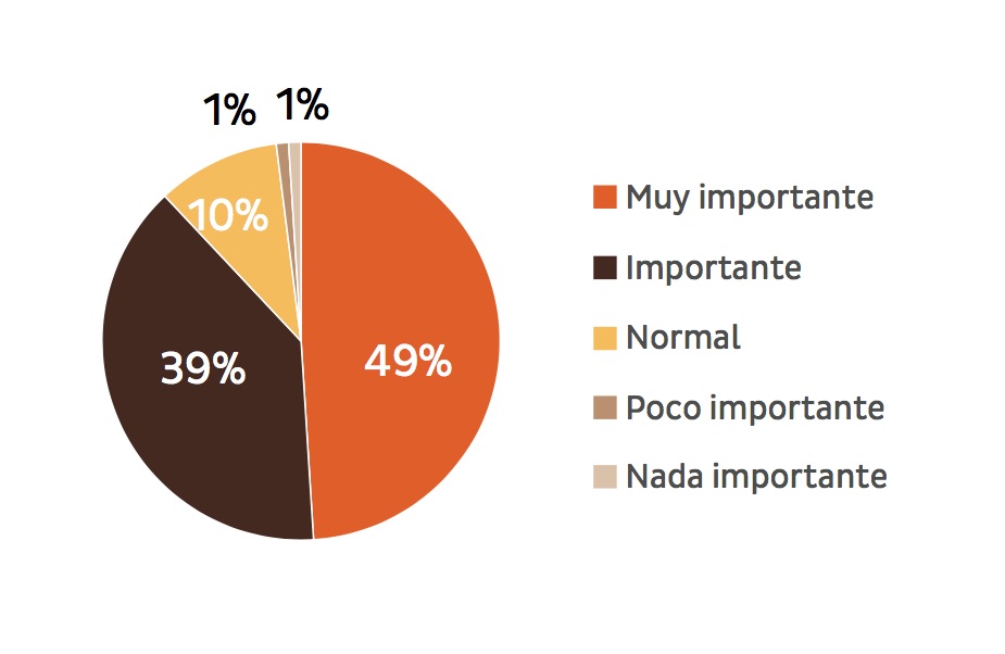 ¿Qué nivel de importancia otorga al servicio de animación a la hora de recomendar el hotel a familias y amigos?
