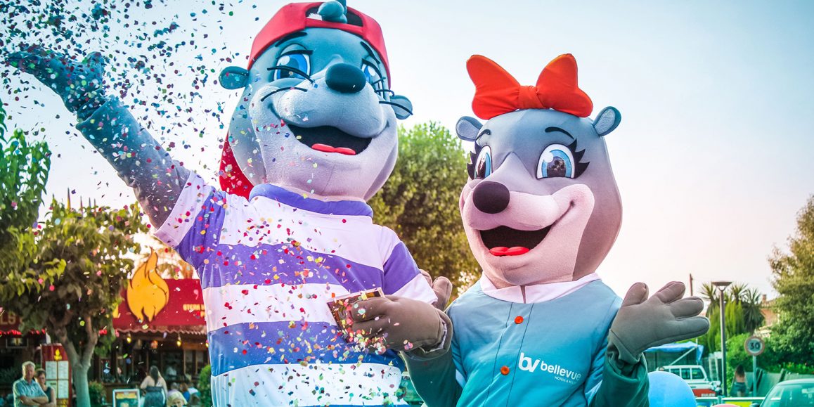 Mascota corporativa infantil