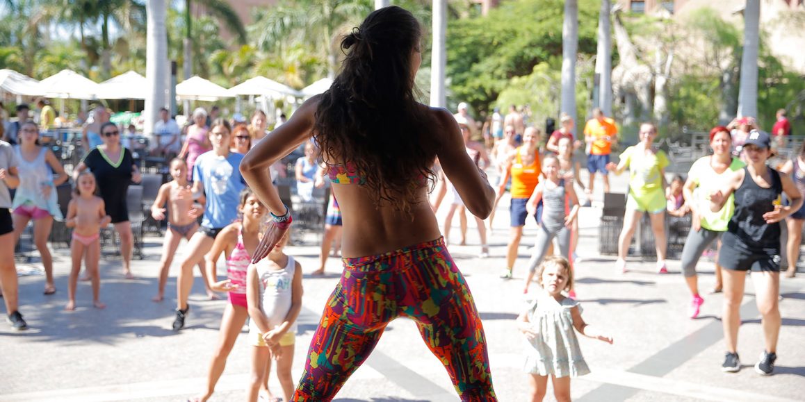 MasterClass de Zumba en Hoteles IFA Lopesan